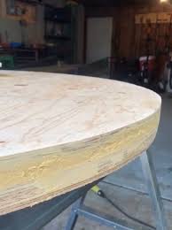This entire table is made from a single sheet of plywood and was built with only two power tools. How To Diy Plaster Coffee Table Our Hideaway Home