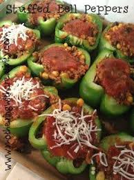 Mothering With Creativity Stuffed Bell Peppers Large Family Meals Stuffed Bell Peppers Large Group Meals