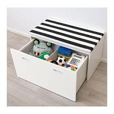 Stuva Fritids White Blackboard Surface Bench With Toy Storage 90x50x50 Cm Ikea Speelgoedkist Speelgoedopslag Ikea