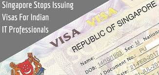 After Us Singapore Too Embraces Protectionism Stops Issuing Visas For Indian It Professionals Singapore Business Visa Visa Online