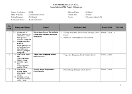 Maybe you would like to learn more about one of these? Contoh Soal Administrasi Server Kelas 12 Contoh Soal Terbaru