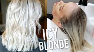 In this video i will show you a hair transformation!how to dye your dark roots to an icy white platinum blonde at home tutorial with no damage using olaplex. Come To The Salon With Me How To Healthy Platinum Blonde Hair Youtube