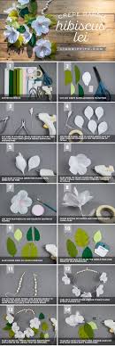 You can also visit flower paper templates. Crepe Paper Hibiscus Lei Photo Tutorial Paper Flowers Diy Paper Flower Tutorial Paper Flowers