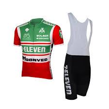 2018 7 Eleven Team Retro Classical Short Sleeve Cycling Jersey Summer Cycling Wear Ropa Ciclismo Bib Shorts 3d Gel Pad Set Size Xs 4xl Bicycle Shirts