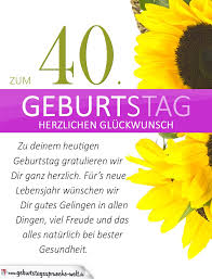 „ engelbert geburtstagswunsch, 40 jahre, happy birthday, geburtstagslied, deutsch, 40, zum runden vierzigsten, geburtstagskarte, geburtstagsgruß, ständchen, song zum nachsingen, grüße. Schlichte Geburtstagskarte Mit Sonnenblumen Zum 40 Geburtstag Geburtstagsspruche Welt