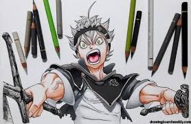 Asta Black Clover Coloring Page In 2020 Black Clover Anime Coloring Pages Anime Art Beautiful