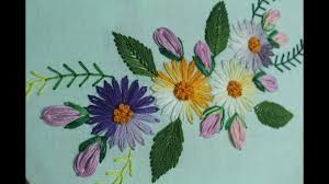 Hand embroidery flower design,needle point art,floral embroidery pattern ,সহজে সুন্দর ফুল সেলাই করুন. Stitch And Flower On Twitter Https T Co Ulnjpeee7s Lazy Daisy Stitch For Beautiful Flower Design Making Hand Embroidery Designs