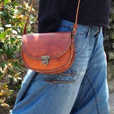 Pourchet grand sac pochette vintage cuir synthétique crème et bleu nuit be. Sac A Main Cuir Femme Vintage Sac A Bandouliere Besace Retro Skin Project