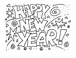 Coloring the happy new year coloring page. Wanted New Year Coloring Pages Free Printables Happy New Year 2019 Colouring Transparent Png Download 1428840 Vippng