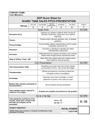 Pitch your business in an email to the show, or attend an open call. Shark Tank Ddp Sales Pitch Rubric Sales Pricing