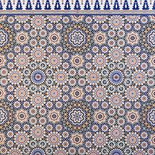 Weitere ideen zu orientalische lampen, orientalisch, bunte möbel. Orientalische Wandfliese Liman Mit Endlos Muster Casa Moro