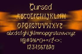 The unicode system with diacritics. Cursed Font By Dmytroyarish Creative Fabrica