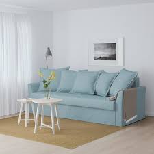 Divano letto iris sfoderabile a 3 posti finitura bianca. Holmsund Divano Letto A 3 Posti Orrsta Azzurro Ikea It