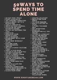 50 Ways To Spend Time Alone In 2020 Self Care Activities Self Care Routine Self