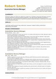 Mar 27, 2019 | for job seekers, job descriptions. Automotive Service Manager Resume Samples Qwikresume