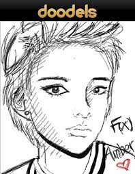 Today S Top Doodel F X By Amee Us Draw For Your Favorite K Pop Star At Www Doodels Com Doodling Race Html Pop Star K Pop Star Kpop