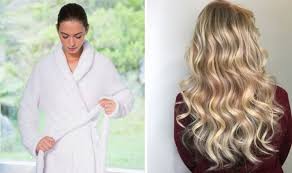 Dressing Gown Tie Curls How To Get Curly Hair Using Your Dressing Gown Tie Tiktok Hack Moradabad News Moradabad Business