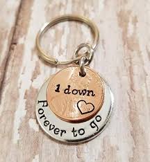 Paper rose is handmade from paper, attached to a high quality floral stem. 1st Anniversary Gift For Him Or Her 1 Down And Forever To Go On A 2019 Copper Penny Buy Online In Bahamas At Bahamas Desertcart Com Productid 49795622