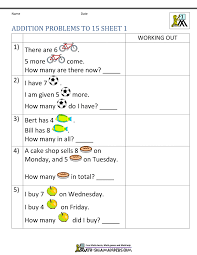 Check spelling or type a new query. 1st Grade Addition Word Problems