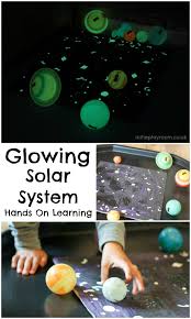 Glowing Solar System In The Playroom