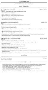 Copy these proven formulas for your resume and get more interviews while saving time writing. Revenue Accounting Manager Resume Sample Mintresume