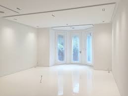 Www.houzz.com another white epoxy treatment on cement floor, but note how this white is. Case Study White Gloss Resin Floor Finish Arcon Supplies