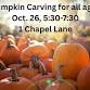 Pumpkin Carving for all Ages event image