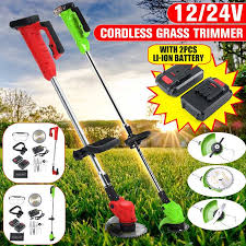 They do not suffer at all from the memory effect that is a problem for. 12v 24v Electric Lawn Mower With 2000mah Li Ion Battery Cordless Grass Trimmer Auto Release String Cutter Pruning Garden Tool Best Price 0041 Cicig