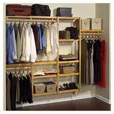 Featuring a durable wire shelf with a white finish that mounts directly to the wall and holds up. John Louis Home 24 Shelf Space 120 W Wood Closet System At Lowes Com