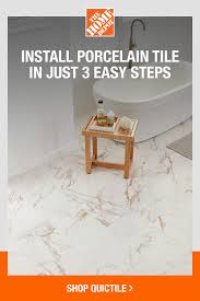 Discover A New Way To Refresh Your Floors With The Home Depot In 2020 Flooring Porcelain Tile Floor Installation
