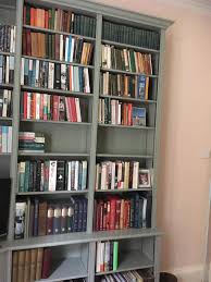 Farrow Ball Inspiration Painted Bookshelves
