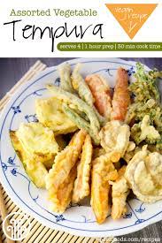 Assorted Vegetable Tempura Recipes Tempura Recipe Vegetable Tempura