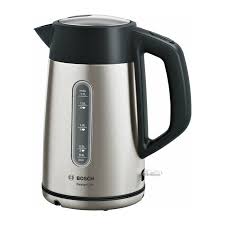 From de'longhi, kenwood, dualit, magimix and many more. Bosch Kettle Design Line Twk4p440 1 7l Stainless Steel Black Kettles Photopoint