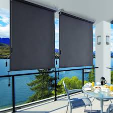 Amazon De Songmics 1 4 X 2 5 M B X L Senkrechtmarkise Fur Balkon Terrasse Mit Grauer Markisenkassette Vertikalmar Senkrechtmarkise Markise Sonnenschutz