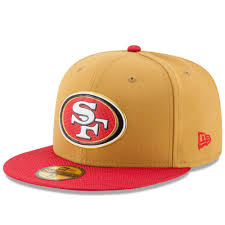 Black 49ers Hat New Era Men S San Francisco 49ers New Era Gold Collection 59fifty Fitted Hat Gold Fitted Hats San Francisco 49ers 49ers