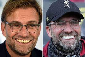 Jurgen klopp now looks like he should be advertising toothpaste with those new teeth (new v old) well, they're apparently a thin layer of porcelain made to fit over the front surface of a tooth which. Klopp S Teeth Vs Firmino S Teeth Eye Catching Epl Rivalry