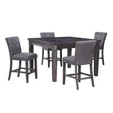 Bar height stools are generally 28 to 36 inches high, and can be too high for most counter height tables. Offshore Furniture Source Fillmore Fillmore Ct 4x24sc Sb 6 Piece Counter Height Dining Set Sam Levitz Furniture Pub Table And Stool Sets