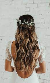 25 Halfuphalfdown Wedding Hairstyles Every Bride Will Love Wedding Hairstyles For Long Hair Wedding Hair Down Hair Styles