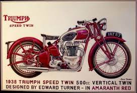 Triumph Motorcycles Vintage Motorcycle Posters Triumph Motorbikes
