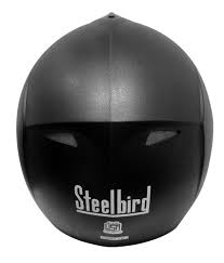 Steelbird Full Face Helmet Sb 39 Rox Matte Black Size 60cms