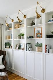 You can learn how to do it at ikea hackers. Ikea Billy Bookcase Hack Wall Of Built Ins The Sommer Home
