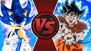 Let's see how long it'll take this to get a million views. Sonic Vs Goku Anime Movie Sonic The Hedgehog Vs Dragon Ball Super Cartoon Fight Animation Youtube