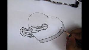 We guide you with a few necessary steps to draw 3d drawings ideas efficiently. Easy 3d Drawings Step By Step How To Draw 3d Heart Honey