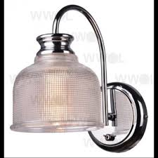 Maybe you would like to learn more about one of these? Hamptons Chrome Ribbed Glass One Light Wall Light