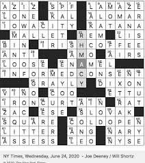This clue was last seen on daily pop crosswords october 18 2020 answers in case the clue doesn't fit or there's something wrong please let us know by emailing us and we will be more than happy to help you out. Rex Parker Does The Nyt Crossword Puzzle June 2020