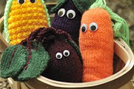 Please check the board before posting to avoid duplication. Free Toy Vegetable Knitting Patterns Gathered