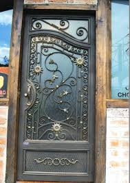 Puertas de interior modernas con las líneas más actuales acorde a las últimas tendencias. Hierro Forjado Exterior Puertas De Fierro Modernas Novocom Top