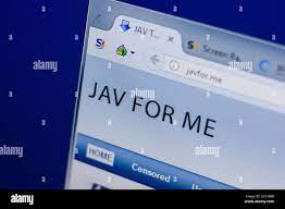 Ryazan, Russia - June 16, 2018: Homepage of JavFor website on the display  of PC, url - JavFor.me Stock Photo - Alamy
