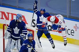 The toronto maple leafs and montreal canadiens have a long and heated rivalry that may be the best in the nhl. Np1ak2v2mvo22m