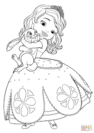 Sofia And Clover Super Coloring Cartoon Coloring Pages Princess Coloring Pages Mermaid Coloring Pages